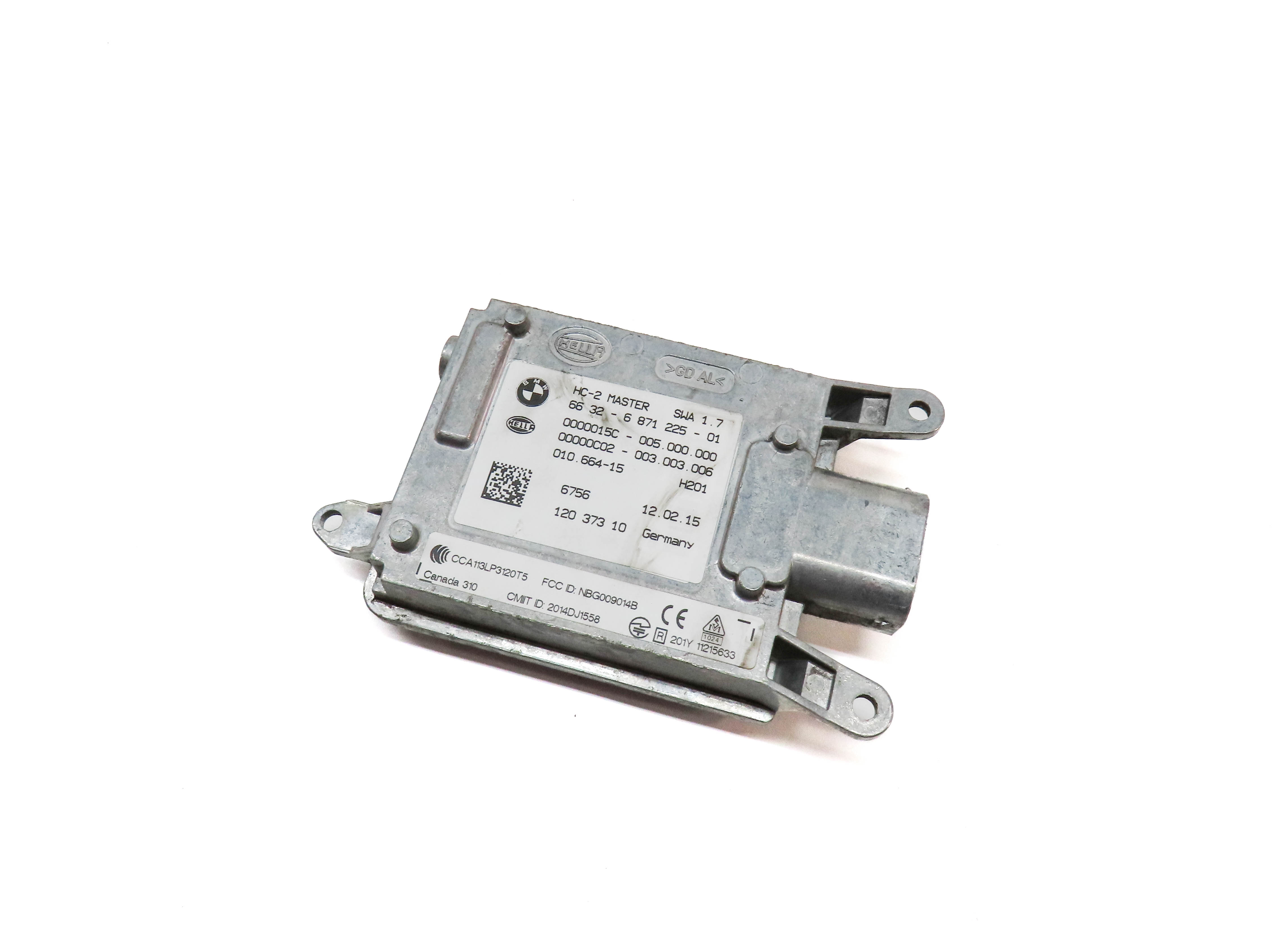 15 BMW 428I GRAN COUPE (F32) REAR DRIVER ASSIST BLIND SPOT RADAR SENSOR (MASTER) — exact item pictured